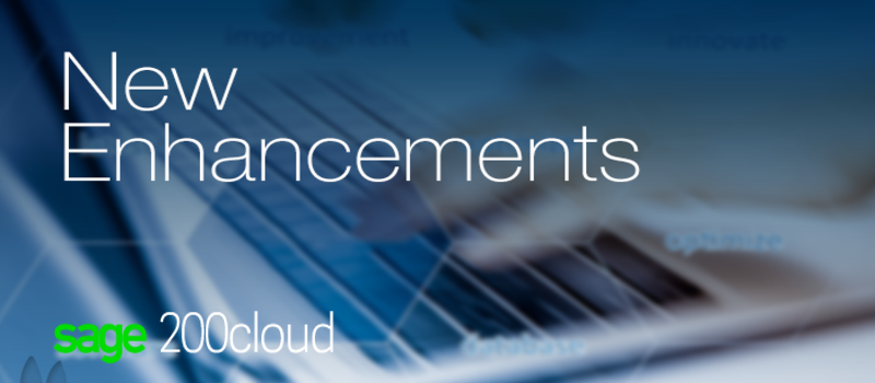 sage 200 cloud enhancements