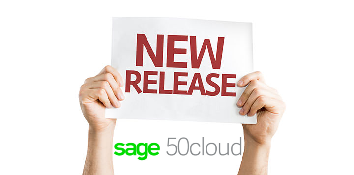sage 50 cloud new release
