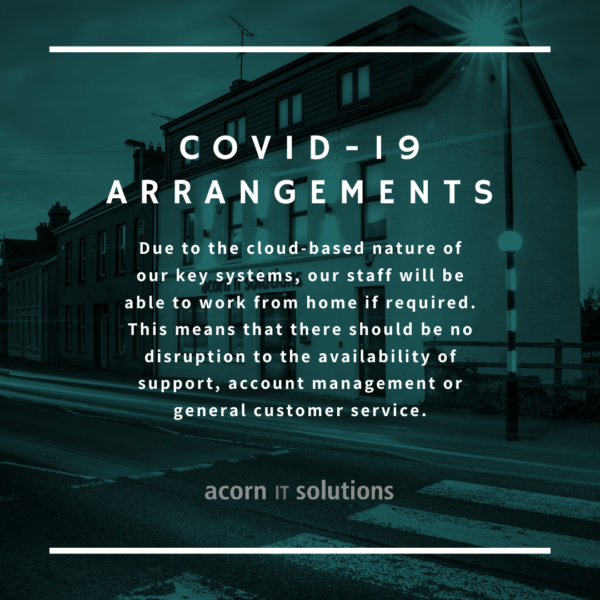 COVID-19 Contingency Arrangements