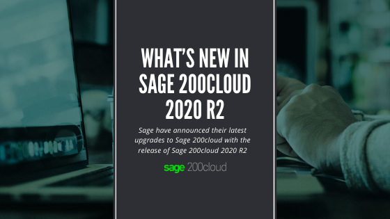 Sage 200cloud 2020 R1 Updates