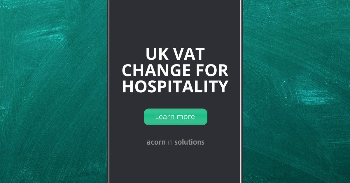 hospitality VAT rate