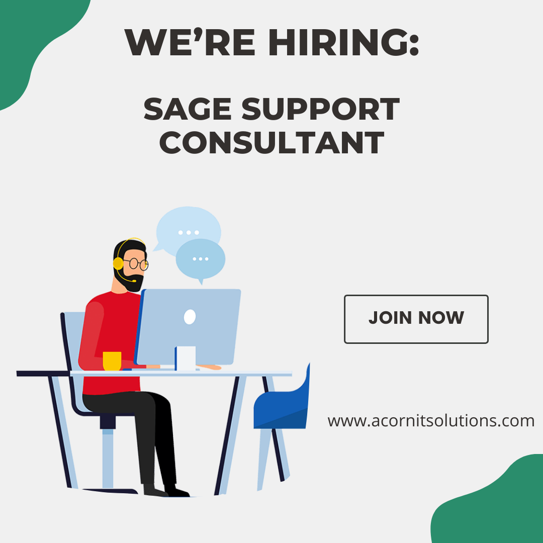 Sage Support Consultant Job Vacancy 1