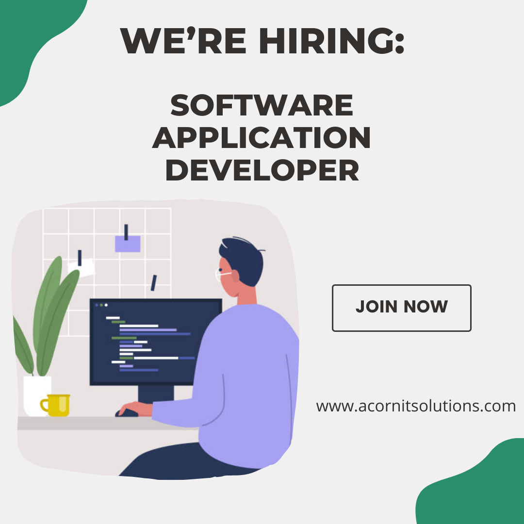 Software Developer Job Vacancy